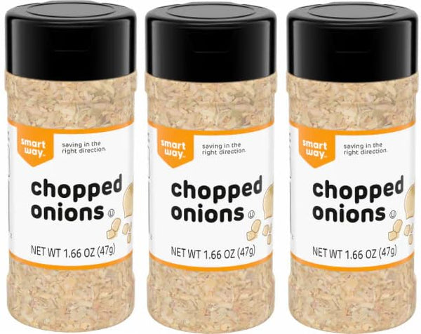 Generic Pack Of 3 Chopped Onions Seasoning 1.66 oz.