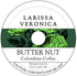 Larissa Veronica Butter Nut Colombian Coffee (Single Serve K-Cup Pods) (Gourmet, Naturally Flavored, Whole