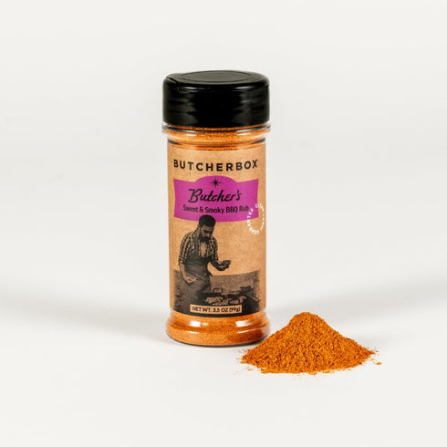 Set, 6 Pack ButcherBox Always in Seasoning Gift Premium Quality Blends, BBQ Rub, Seafood, Cajun Style, Lemon Pepper