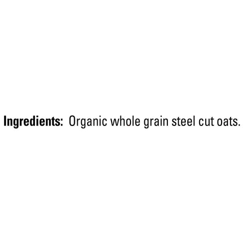20oz (Pack 4) Quaker Steel Cut Oats, USDA Organic, Non GMO Project Verified, Resealable Bags