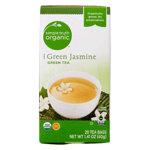 Simple Truth Organic Green Jasmine Green Tea, Pack of 2