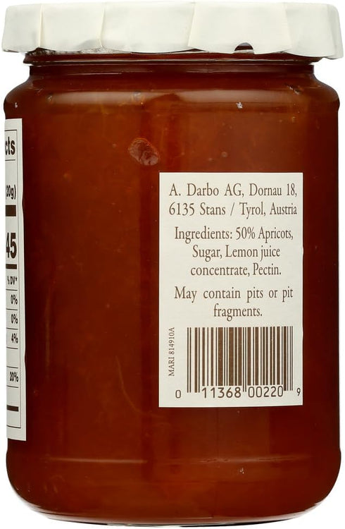 Darbo 6 16 oz. D'Arbo All Natural Fruit Spread - Rose Apricot - Case