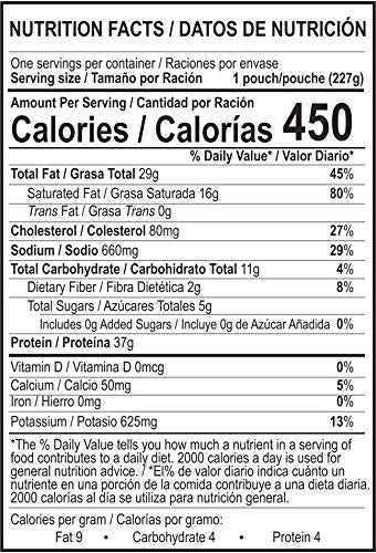 Chata Pork Crackling Salsa Verde Pouch, Tasty Pork in Flavorful Green Sauce, Ready-to-Eat, 8 Ounce