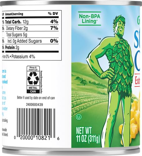 11 Green Giant Extra Sweet Corn Niblets, Ounce