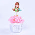 Double Sided Mermaid 24 PCS Handmade Pretty Mermaid Cupcake Toppers for Birthday, Bridal Shower, Baby Shower