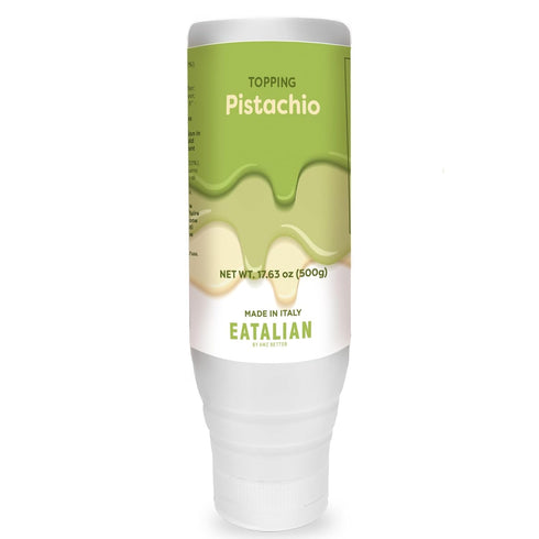 EATALIAN by AMZ BETTER Pistachio Flavoured Topping, Sweet Protein Cream in 17.63