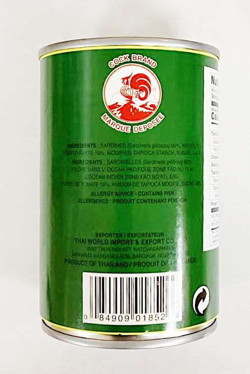 Generic 15 oz Pack 4 Sardines in Tomato Sauce, Can