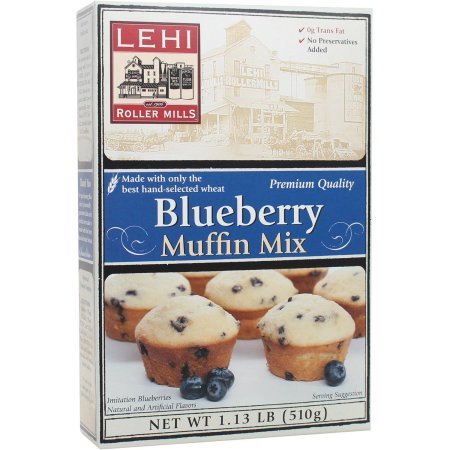 Lehi Roller Mills Blueberry Muffin Mix (Pack of 4)