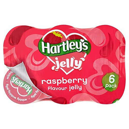 Hartleys Multipack 6 125g Hartley's Raspberry Jelly Pot x