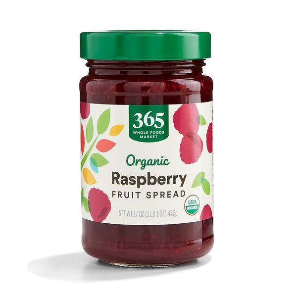 365 by Whole Foods Market, Organic Raspberry Fruit Spread, 17 Ounce