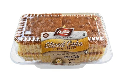 Delisia Cake Sliced Corn, Snacks, Cake snacks, Breakfast cakes, 0G trans fat, Fresh