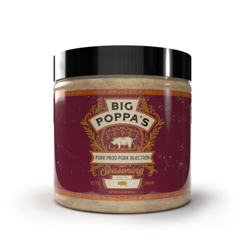 Big Poppas Pork Prod Pork Injection Championship-Grade BBQ Injection for Juicy, Flavor-Packed