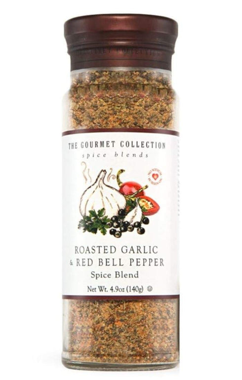 The Gourmet Collection Roasted Garlic and Red Bell Pepper Blend - Garlic Powder Seasoning, Salt Free