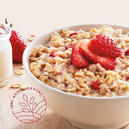 by Quaker 8.4 Oz Quaker Instant Oatmeal, Strawberries & Cream
