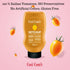 9.88 oz (280 Cosi Come - Italian Yellow Tomatoes Ketchup, gr), No preservatives, No Artificial Flavors, Non GMO