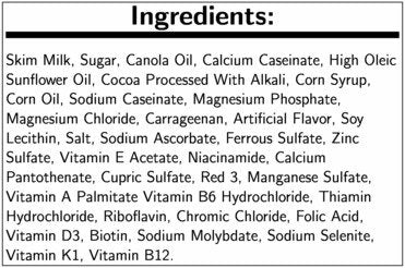 12 12 Nutrament Chocolate Complete Nutritional Beverage, Fluid Ounce Can -- per case.