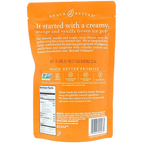 4 oz- pack 2 Glazed Mix, ,Tangerine Vanilla Cashew-Macadamia