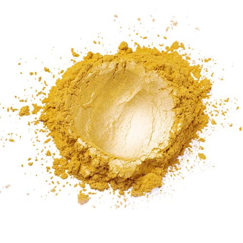 The Sugar Art Sterling Pearl Edible Shimmer Powder for Decorating Cakes, Cupcakes, & More - Super Gold, 2.5 grams