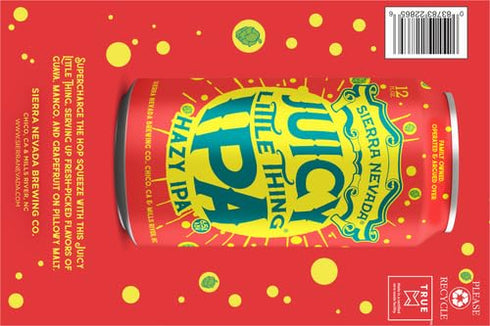 SIERRA NEVADA 6pk, 12 Oz , IPA Hazy Juicy Little Thing, Fl Cans
