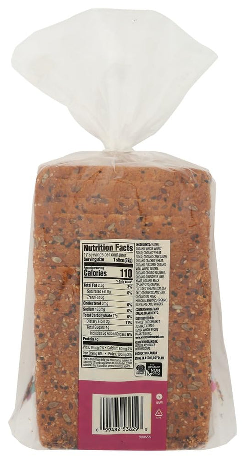 365 by Whole Foods Market 22 OZ Organic Early Bird Bread