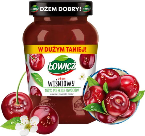 Lowicz (2 PACK, Jam XXL - Cherry)