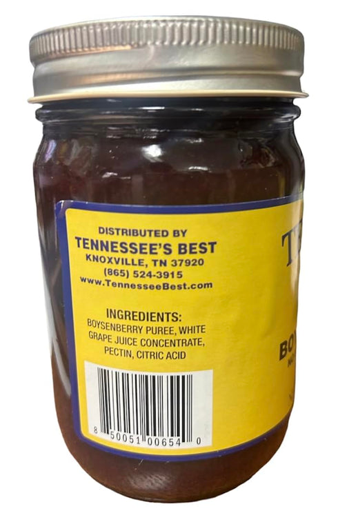Tennessees Best No Granulated Sugar Added Boysenberry Jam Slow Cooked, Naturally Sweet, Small Batch, No Preservatives