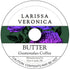 Larissa Veronica Butter Guatemalan Coffee (Single Serve K-Cup Pods) (Gourmet, Naturally Flavored, Whole Coffee