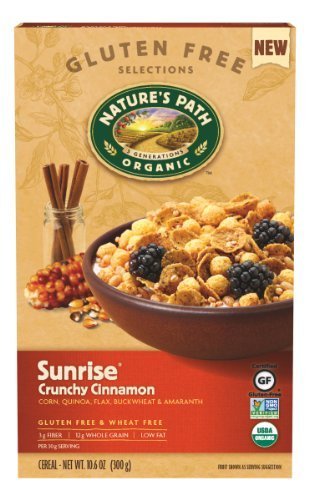 BFYSYO Nature'S Path Gluten Free Sunrise Crunchy Cinnamon Cereal 10.6 Ounce (Pack of