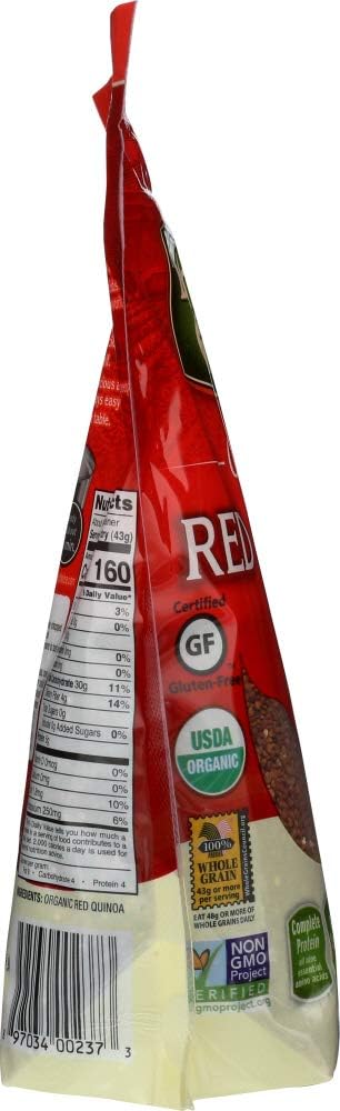 12 oz Nature's Earthly Choice Organic Red Quinoa Gluten Free