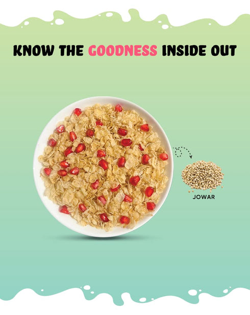 True Elements Jowar Flakes - Healthy Breakfast Cereal