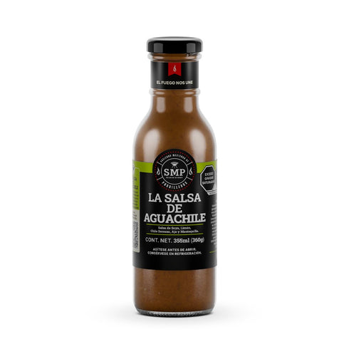 SMP La Salsa de Aguachile Butter-Soy Serrano Chili Dressing & Marinade with
