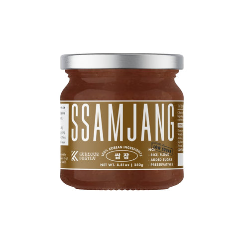 K Kurious Pantry Ssamjang, 8.81 OZ - Seasoned Soybean Paste, Korean BBQ Essential