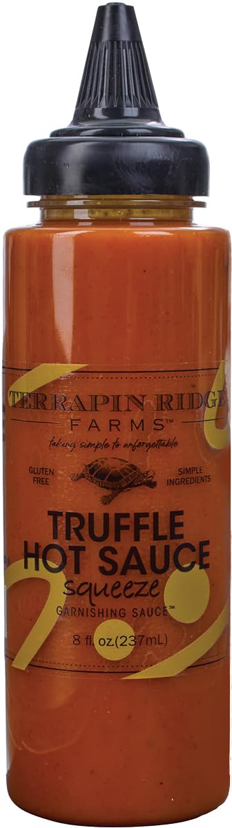 Terrapin Ridge Farms Gourmet Truffle Hot Sauce, Spicy and Earthy Condiment 8