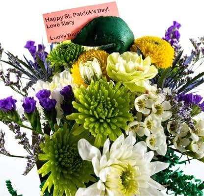 Get Lucky Fresh Cut Live Flowers Arranged in a Takeout Container with Your Personal Message Tucked Inside a Fortune