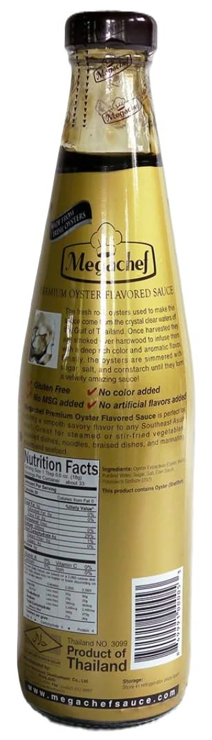 Megachef 21.2oz. (600ml) Premium Oyster Sauce