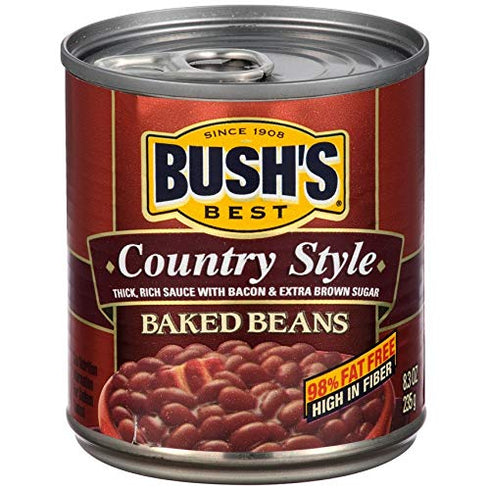 3 3 Country 8.3 Oz Pack, 1 Bush's Best Original Baked Beans, Style Baked Beans, Variety CT