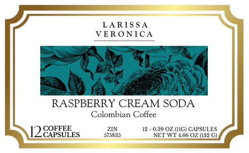 Larissa Veronica (12 575835) 3 Pack Raspberry Cream Soda Colombian Coffee (Single Serve K-Cup Pods) (Gourmet, Naturally