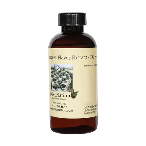 OliveNation Kumquat Flavor Extract - PG Free, Natural - Water Soluble Sweet