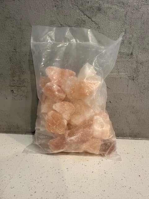 1"-2" 5lbs (5 Himalayan Pink Salt Crystals- Food Grade - Chunks POUNDS) by Black Tai Salt Co.