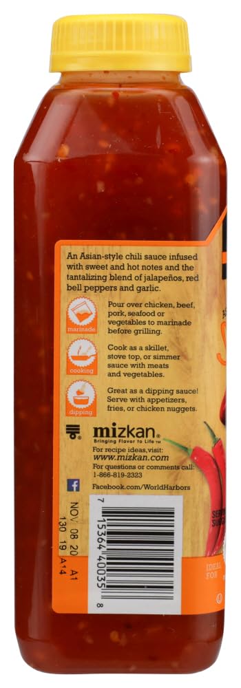 16 oz. (Pack 2) World Harbors Asian Style Sweet Chili Sauce