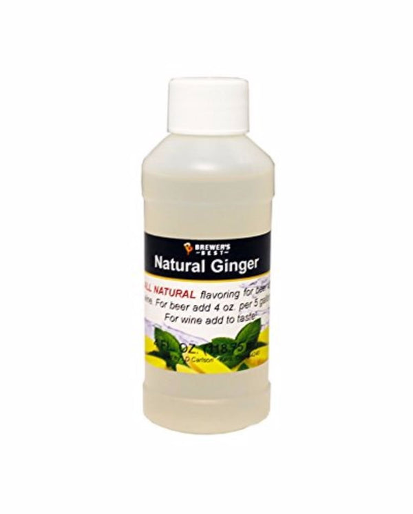 Brewer's Best Natural Beer and Wine Fruit Flavoring (Ginger)