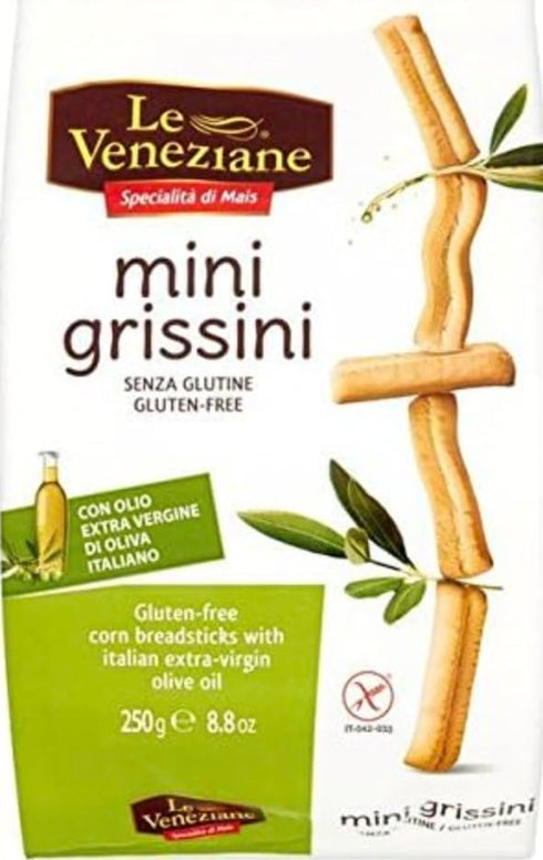 Generic Le Veneziane's Gluten Free Breadsticks, 250g, 1 Bag