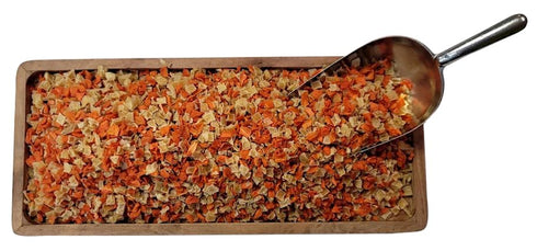 2 Naturejam Dried Carrots & Potato Soup Mix Pounds-Dehydrated Vegetable Flakes To Make Ramen Noodle Soup Blend