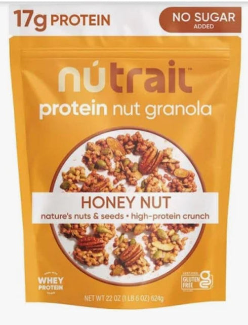 Generic Nut -Trail Honey Nut Protein Nut Granola, No Sugar Added, BIG Bag