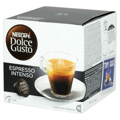 NESCAFE DOLCE GUSTO Espresso Intenso 16 per pack - Pack of 6