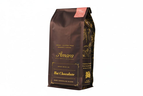 Amara Unique Venezuelan Flavors. Hot Chocolate "Gran Criollo" Dark Chocolate Blend Refill