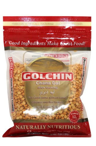 Golchin, Vegetarian, Chana Dal, 16 oz (3pk),