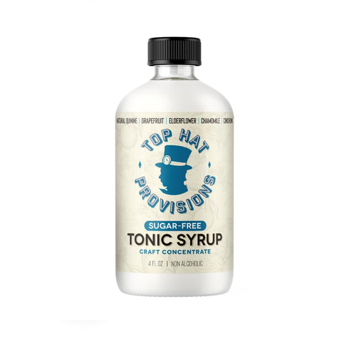 Top Hat Keto Sugar Free Elderflower Tonic Syrup & Quinine Concentrate -