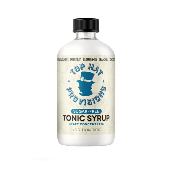 Top Hat Keto Sugar Free Elderflower Tonic Syrup & Quinine Concentrate -