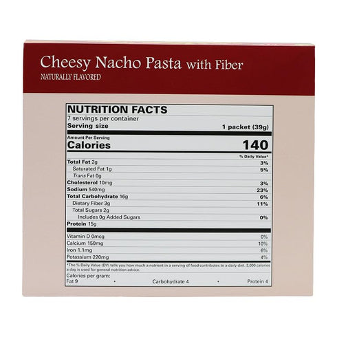 15g (3-Pack) BariatricPal Protein Entree - Nacho Cheese Pasta